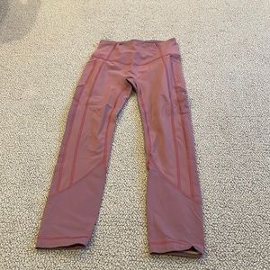 Pink Lululemon leggings